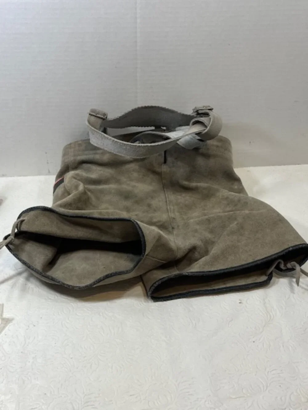 Lederhosen vintage grey